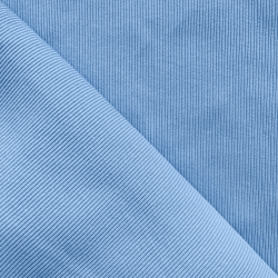 Ткань Кашкорсе, 420гм/2, 110см, цвет Светло-Голубой (на отрез)  в Ульяновске