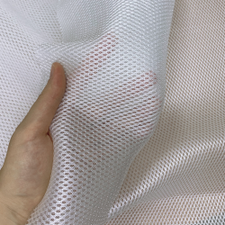 Сетка 3D трехслойная Air mesh 160 гр/м2, цвет Белый (на отрез)  в Ульяновске