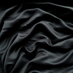 Светозатемняющая ткань для штор &quot;Блэкаут&quot; 95% (Blackout), цвет Черный (на отрез)  в Ульяновске