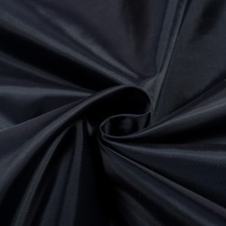 Ткань подкладочная Таффета 190Т, цвет Темно-Синий (на отрез)  в Ульяновске