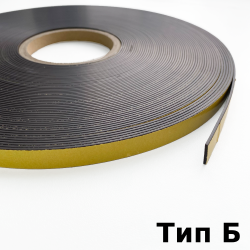 Магнитная лента для Москитной сетки 12,7мм с клеевым слоем (Тип Б)  в Ульяновске