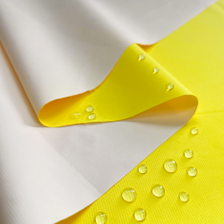 Водонепроницаемая Дышащая Мембранная ткань PU 10'000, цвет Жёлтый (на отрез)  в Ульяновске